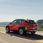 The 2026 Hyundai Kona on the road